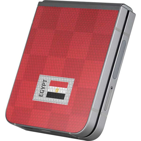 Egypt Soccer Flag Galaxy Z Flip6 Skin